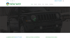 Desktop Screenshot of new-wayrentacar.com